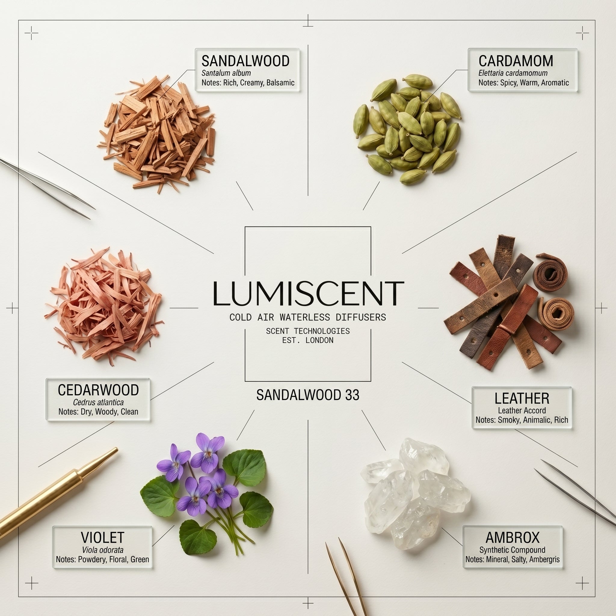 Lumiscent Designer Inspired Collection fragrance oil bottle