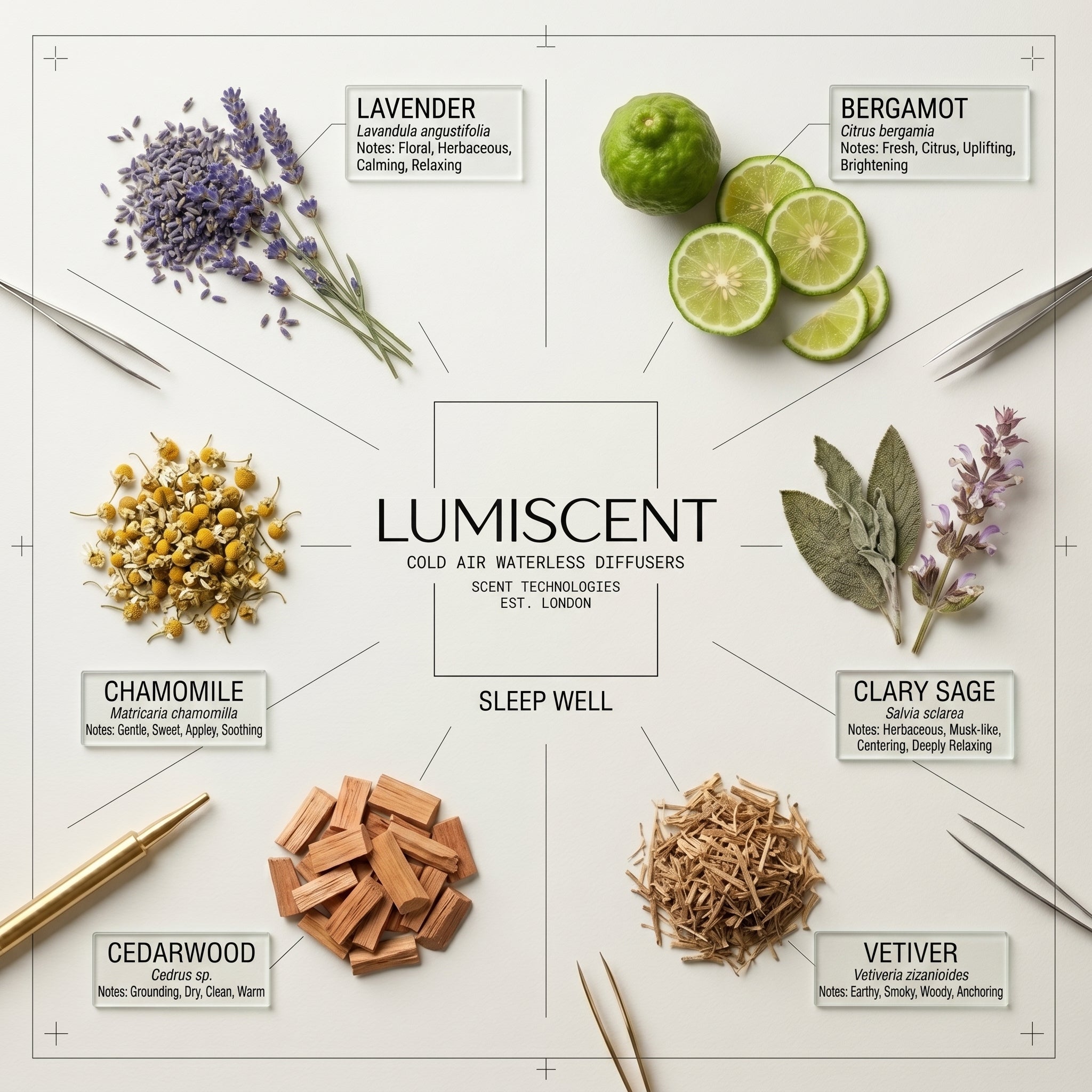 Lumiscent Wellness Collection fragrance oil bottle