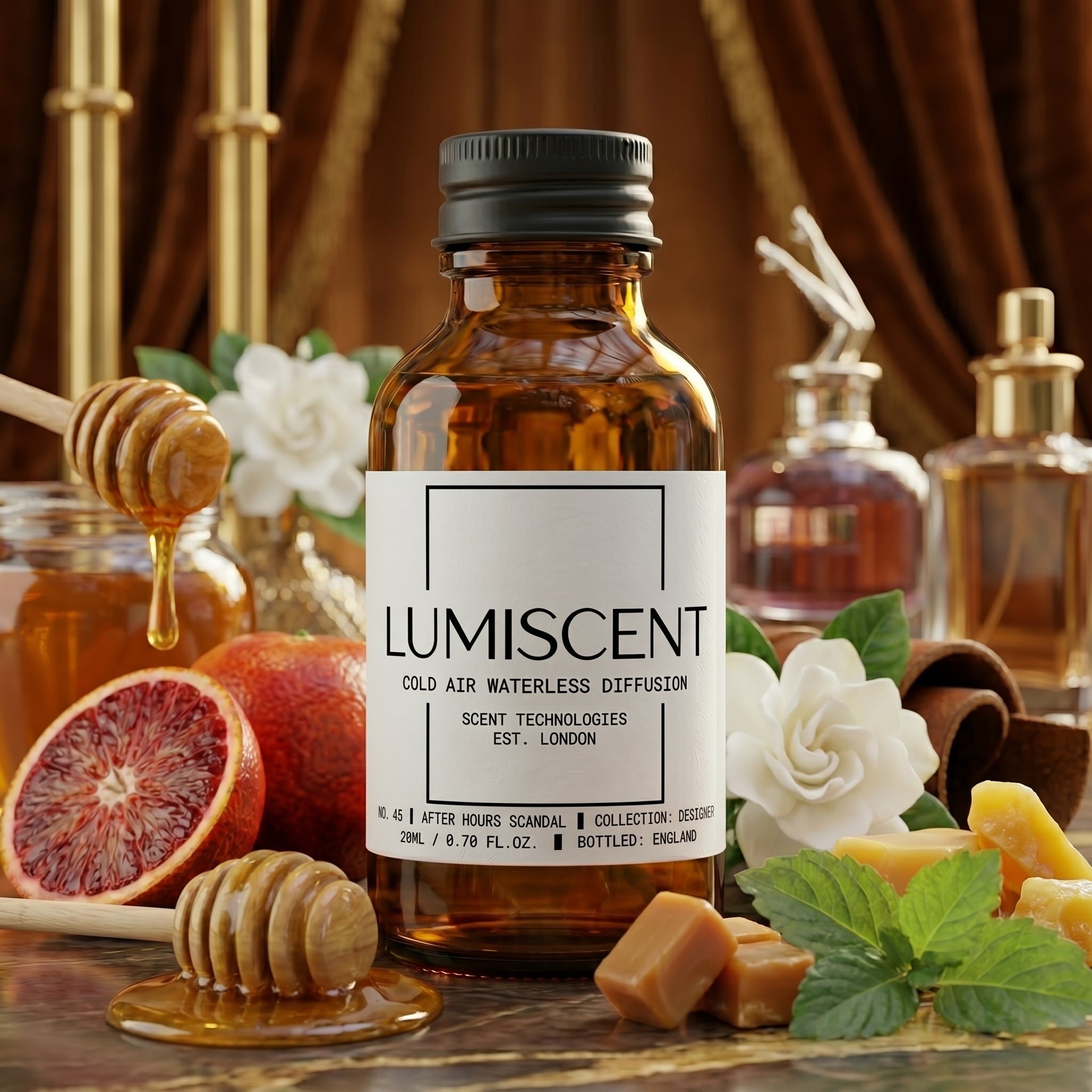 Lumiscent No. 45 After Hours Scandal fragrance oil bottle