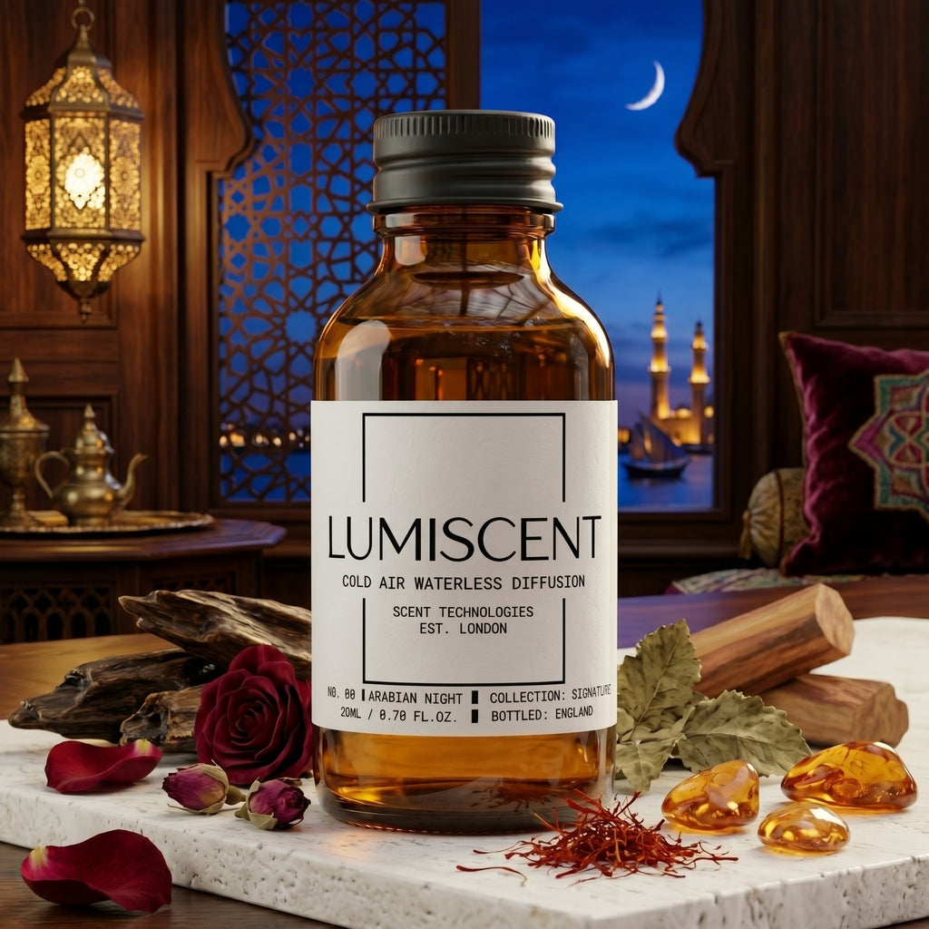 Lumiscent No. 90 Arabian Night fragrance oil bottle