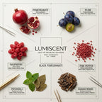 No. 58 Black Pomegranate waterless diffuser oil by Lumiscent
