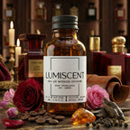 Lumiscent No. 51 Café Rouge fragrance oil bottle