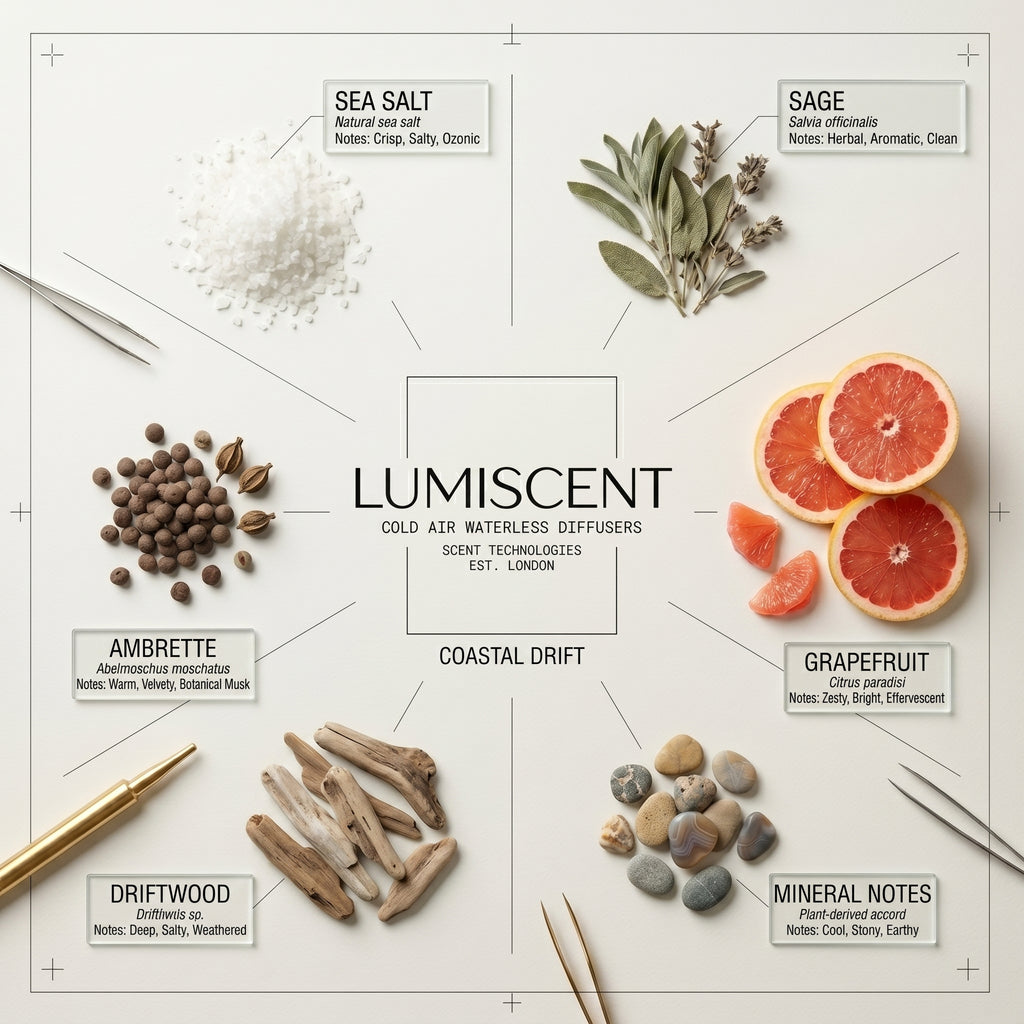 No. 30 Coastal Drift waterless diffuser oil by Lumiscent
