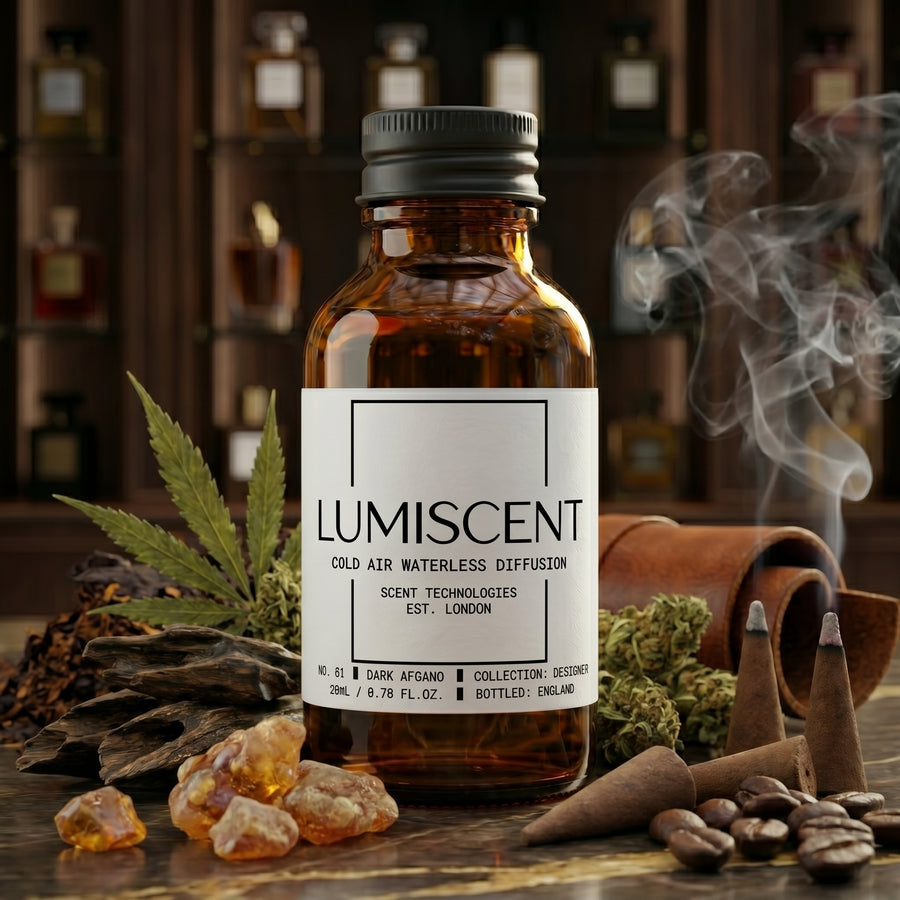 Lumiscent No. 61 Dark Afgano fragrance oil bottle