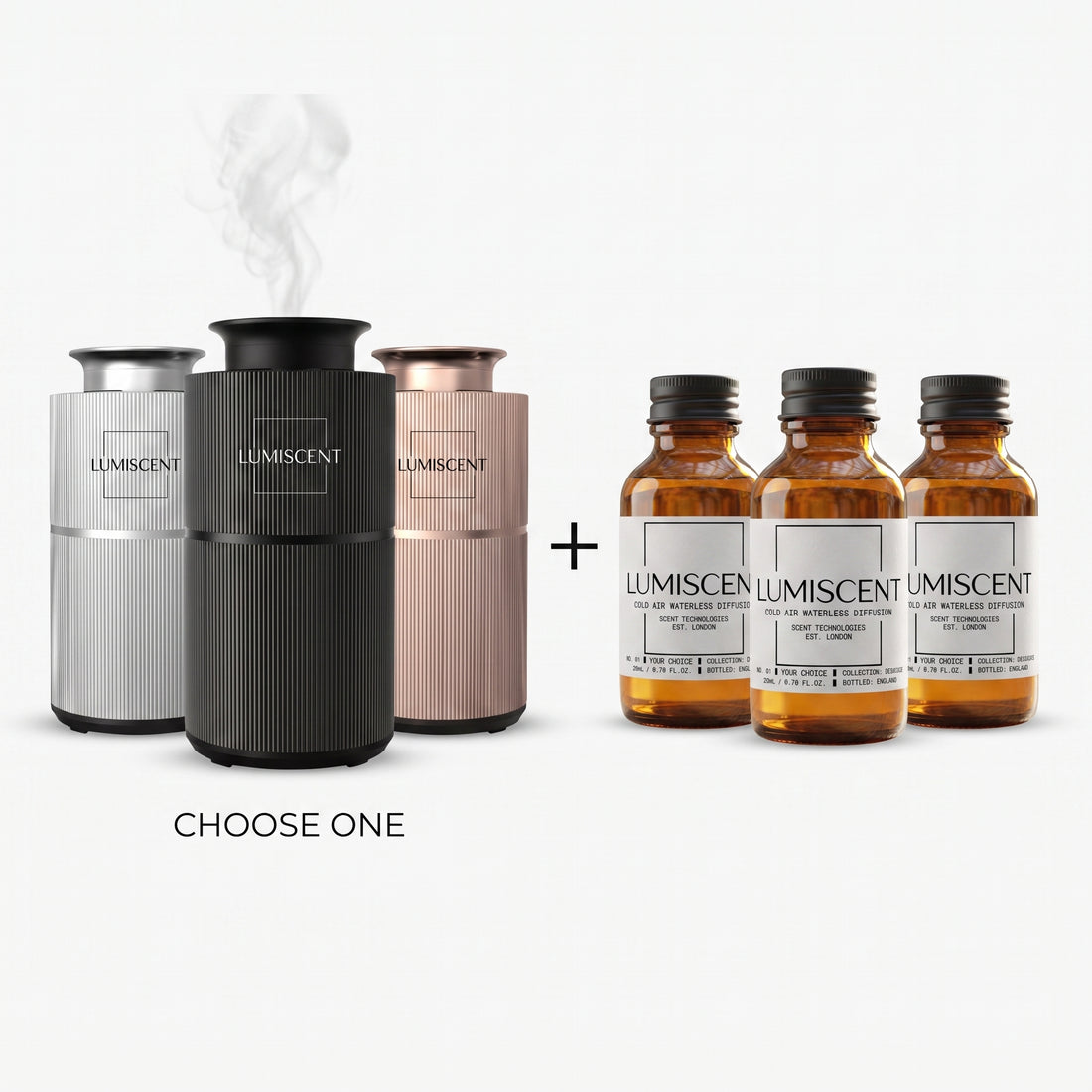 Lumiscent Halo Lite, Choose 3 Oils