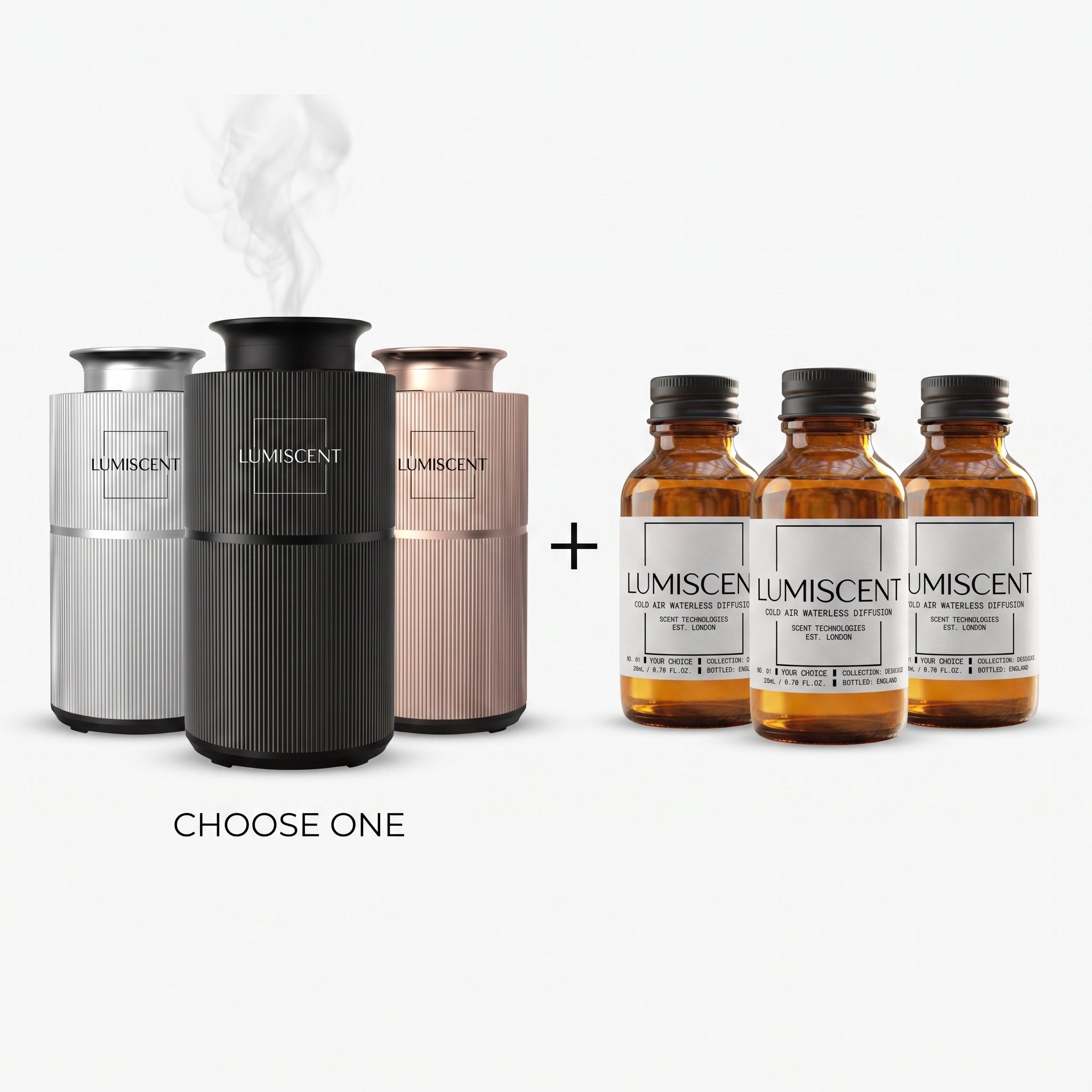 Lumiscent Halo Lite, Choose 3 Oils