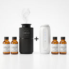 Halo Glow & Halo Lite Hotel Bundle – two diffusers and four Hotel Collection oils
