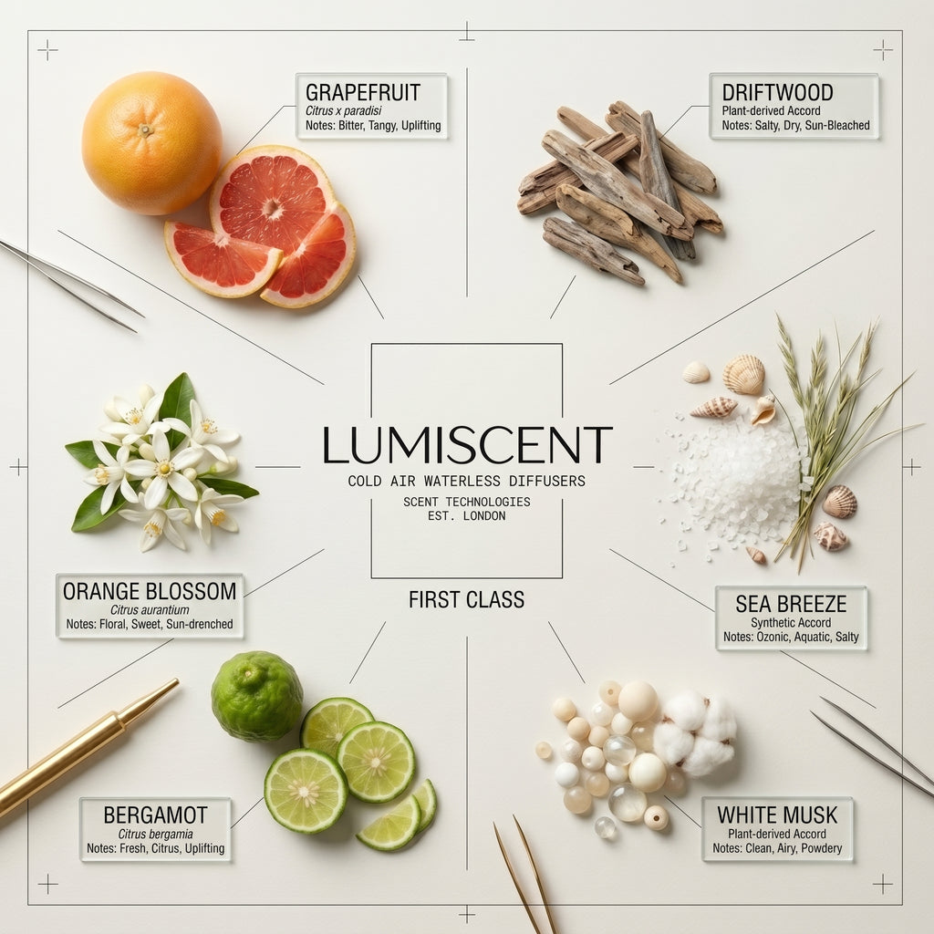 No. 13 First Class waterless diffuser oil by Lumiscent