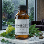 Lumiscent No. 99 First Rain fragrance oil bottle