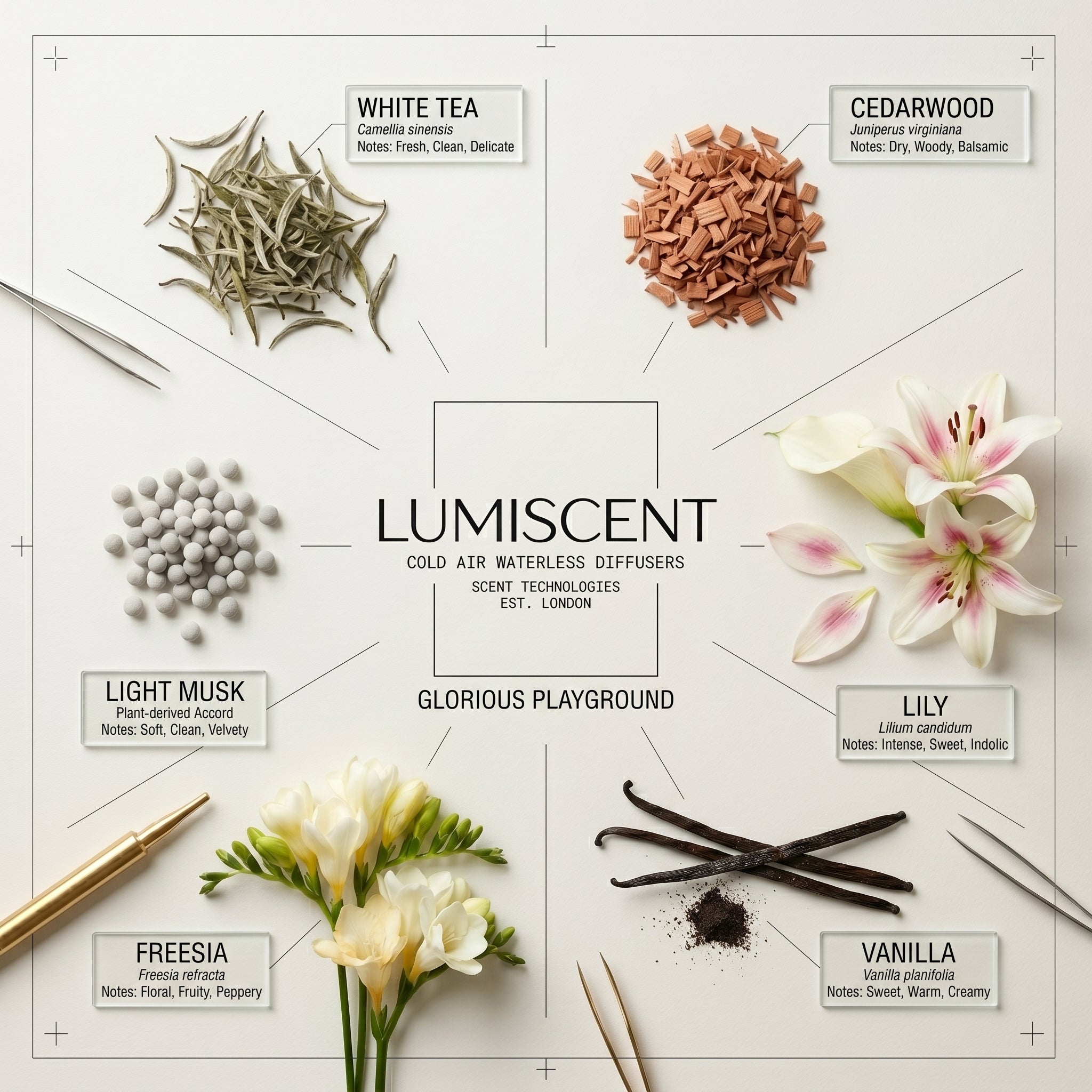 No. 04 Glorious Playground waterless diffuser oil by Lumiscent