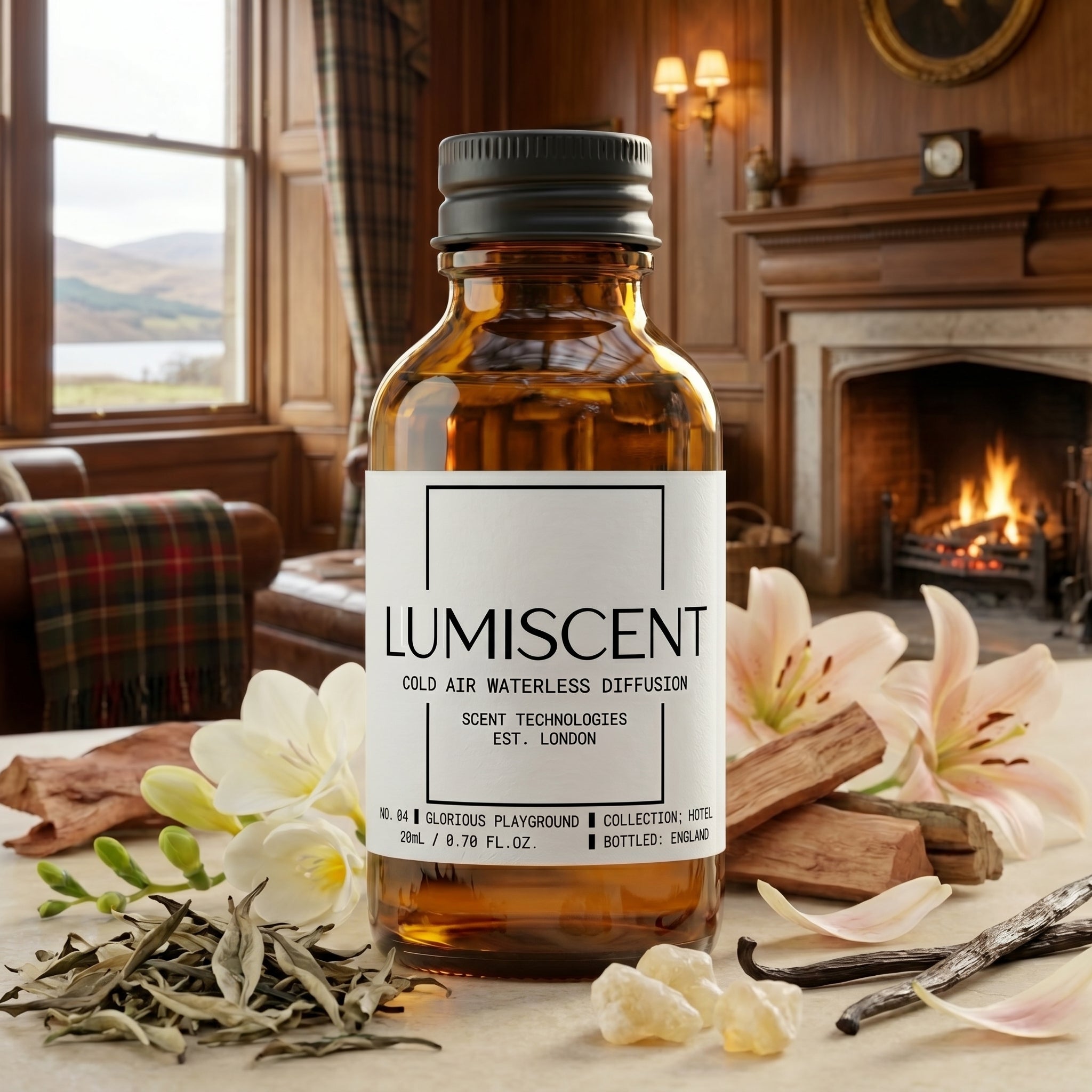 Lumiscent No. 04 Glorious Playground fragrance oil bottle