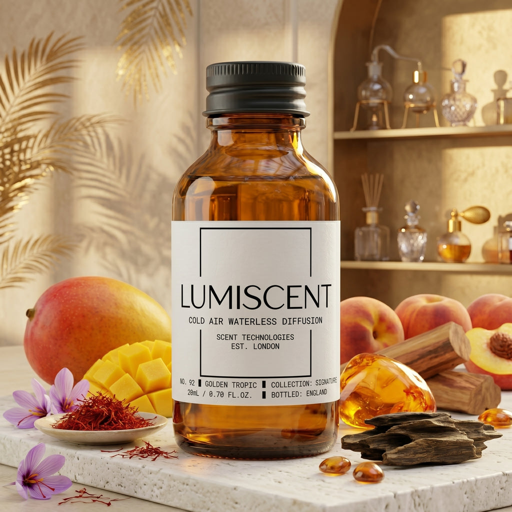 Lumiscent No. 92 Golden Tropic fragrance oil bottle