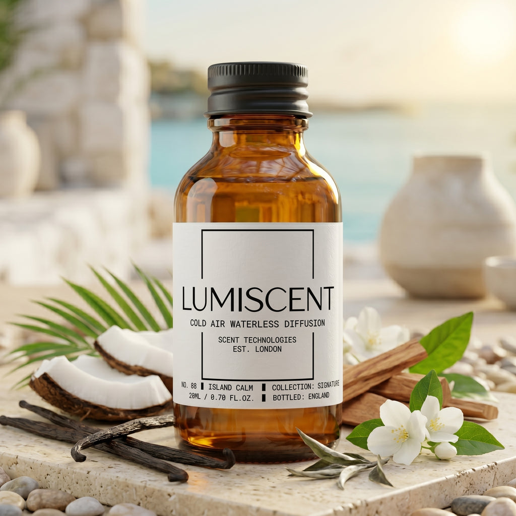 Lumiscent No. 88 Island Calm fragrance oil bottle