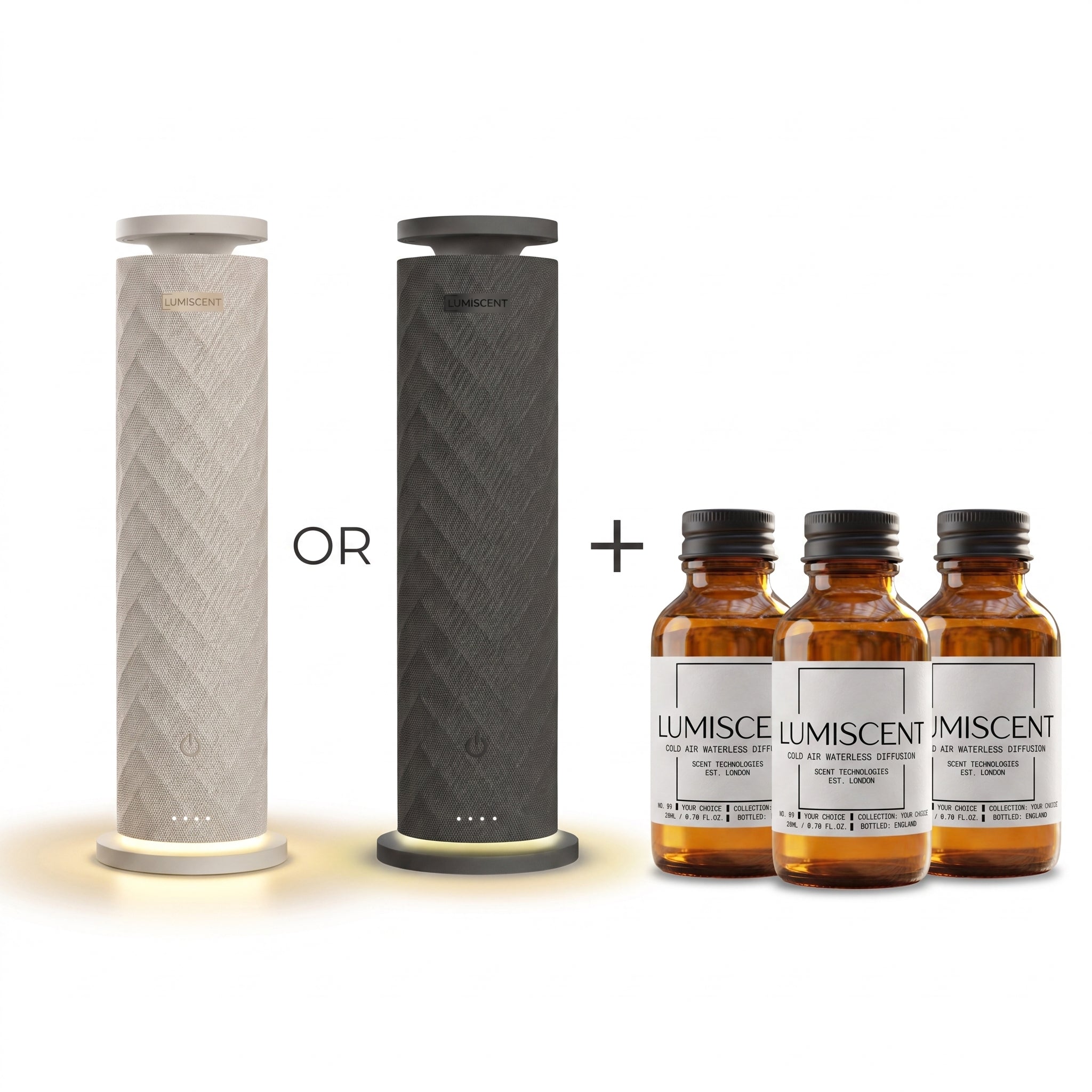Lumiscent Halo Tower, Choose 3 Oils