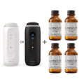 Lumiscent Glow diffuser with four Hotel Collection fragrance oils
