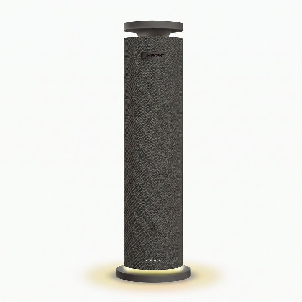 Lumiscent Halo Tower diffuser displayed on white background