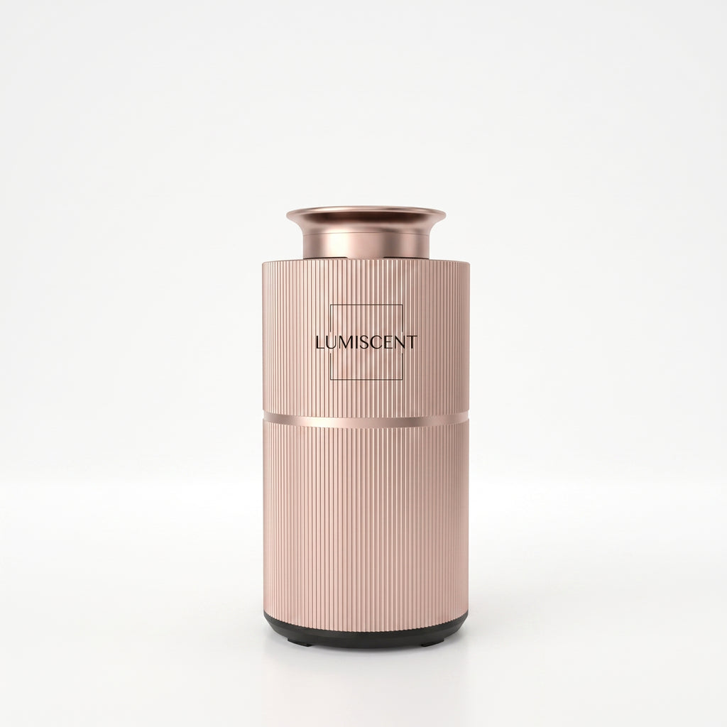 Lumiscent Halo Lite portable diffuser in rose gold