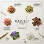 No. 33 Sandalwood 33 waterless diffuser oil by Lumiscent