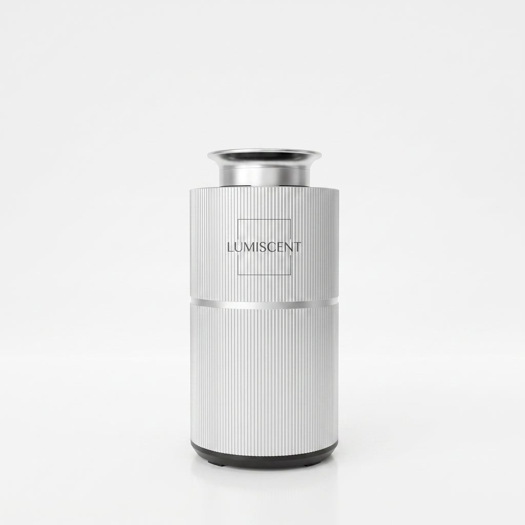 Lumiscent Halo Lite portable diffuser in silver