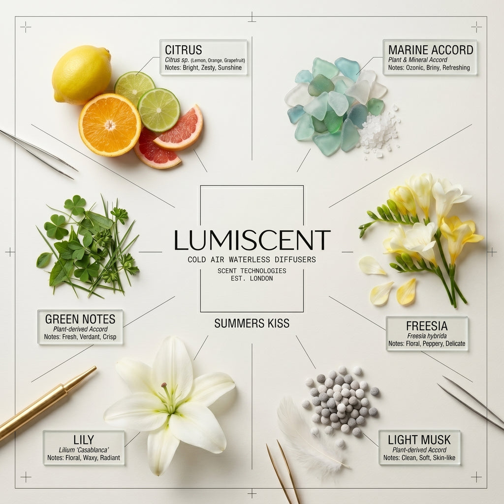 No. 75 Summers Kiss waterless diffuser oil by Lumiscent