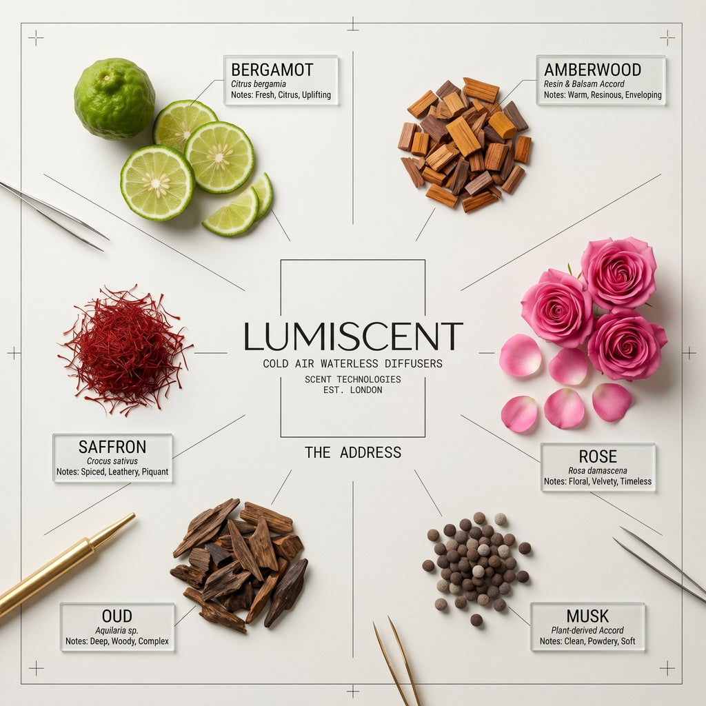 No. 07 The Address waterless diffuser oil by Lumiscent