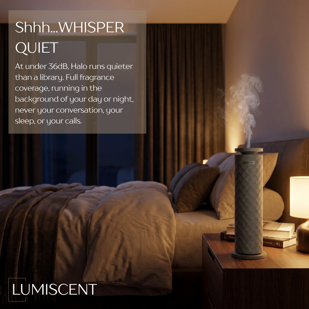 Lumiscent Tower diffuser in use