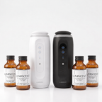 Double Glow Hotel Bundle with Eternal Suite, Grand Atrium, Quiet Reserve and Tropic Stillness, four 20ml oils