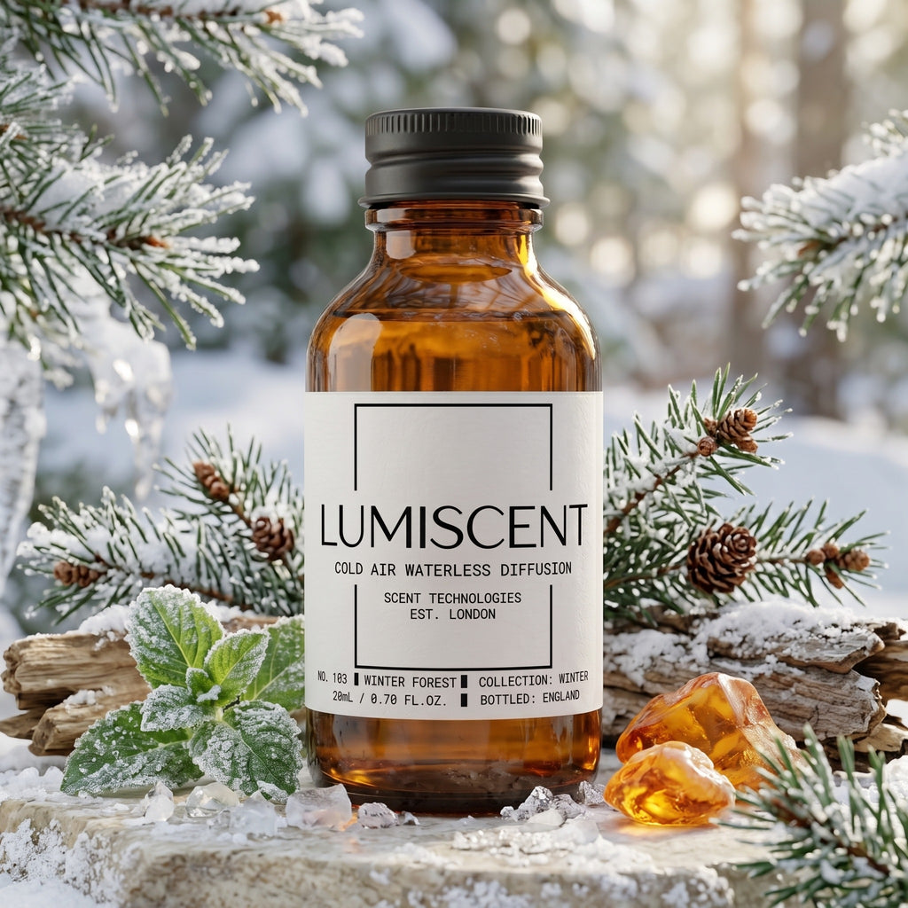 Lumiscent No. 103 Winter Forest fragrance oil bottle